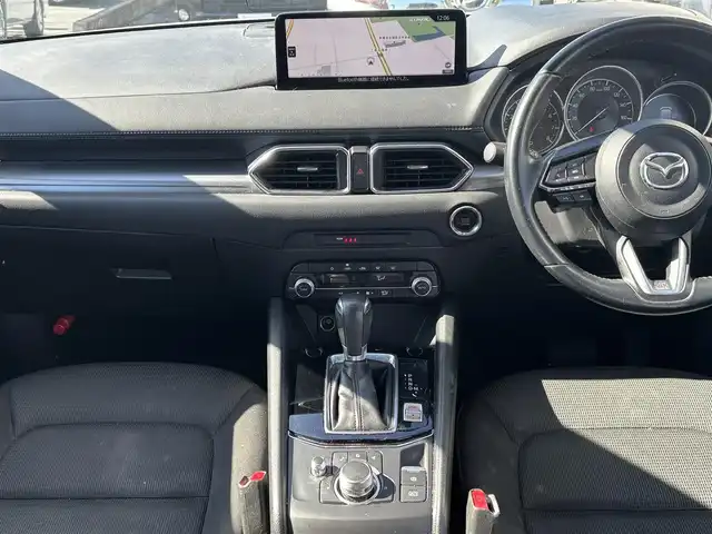 マツダ ＣＸ－５ 20S スマートエディション 奈良県 2021(令3)年 2.6万km スノーフレイクホワイトパールマイカ 1オーナー/純正メーカーナビ/BT/フルセグTV/AM/FM/USB//アラウンドビューカメラ/コーナーセンサー/レーンキープアシスト/ステアリングスイッチ/ETC/レーダークルコン/MTモード付AT/TCS/スポーツモード切替/プッシュスタート/istop/オートLEDライト/保証書・取説