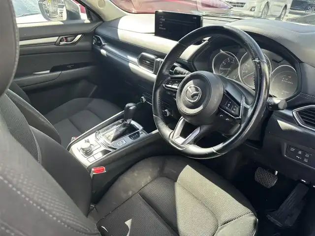 マツダ ＣＸ－５ 20S スマートエディション 奈良県 2021(令3)年 2.6万km スノーフレイクホワイトパールマイカ 1オーナー/純正メーカーナビ/BT/フルセグTV/AM/FM/USB//アラウンドビューカメラ/コーナーセンサー/レーンキープアシスト/ステアリングスイッチ/ETC/レーダークルコン/MTモード付AT/TCS/スポーツモード切替/プッシュスタート/istop/オートLEDライト/保証書・取説