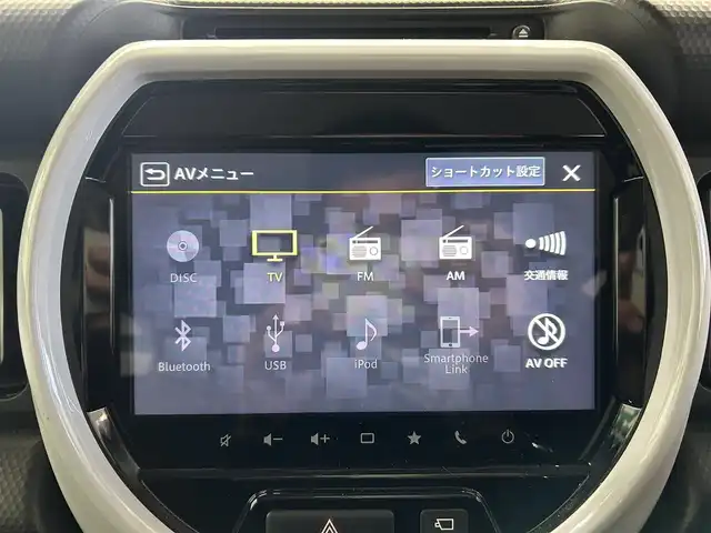 スズキ ハスラー HYBRID X 鹿児島県 2022(令4)年 4.9万km フェニックスレッドパール/ガンメタリック2トーンルーフ 禁煙車/純正9インチメモリナビ/　・フルセグTV/　・Bluetooth/　・AppleCarPlay/　・AndroidAuto/　・CD/DVD/デュアルカメラブレーキサポート/誤発進抑制機能/車線逸脱警報機能/先行車発進お知らせ機能/アダプティブクルーズコントロール/標識認識機/ハイビームアシスト/全方位モニター/ETC/前後ドライブレコーダー/シートヒーター/LEDヘッドライト/純正フロアマット/純正アルミホイール/電動格納ミラー/ステアリングリモコン