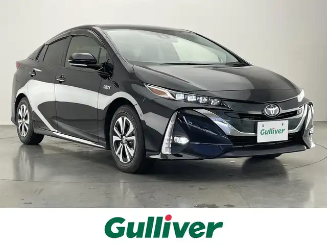トヨタ プリウス ＰＨＶ A 愛知県 2022(令4)年 3.9万km アティチュードブラックマイカ 純正8インチディスプレイオーディオ/トヨタセーフティセンス/パーキングアシスト/ヘッドアップディスプレイ/ブラインドスポットモニター/アラウンドビューモニター/AC100V電源/ステアリングヒーター/パワーシート/シートヒーター/レーダークルーズコントロール/前後ドライブレコーダー/ETC2.0/フルセグTV/LEDオートライト/フォグランプ/純正アルミホイール/純正フロアマット/カーテンエアバック/禁煙車