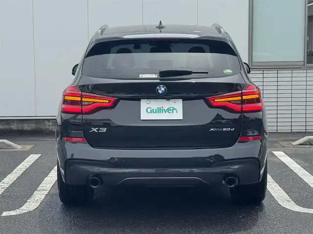 ＢＭＷ Ｘ３ ミッドナイトエディション 三重県 2020(令2)年 3.1万km サファイアブラックP 130台限定車/革シート/シートヒーター(前席)/電動ランバーサポート/パワーシート(前席)/メモリアル機能(運転席)/ワイヤレス充電器/ドライブレコーダー(前後)/パワーバックドア/全方位カメラ/harmankardonサラウンド(16スピーカー)/純正ナビ(Bluetooth/DTV/AM/FM/AppleCarPlay/音楽ライブラリ/Spotify/ScreenMirroring)/ドライビングアシストプラス/アクティブクルーズコントロール/ステアリング/レーンコントロールアシスト/レーンディパーチャーウォーニング/レーンチェンジウォーニング/アクティブサイドコリジョンプロテクション/前車接近警告/衝突回避/被害軽減ブレーキ/事故回避アシスト/後車衝突警告/クロストラフィックウォーニング/パーキングアシストプラス/パークディスタンスコントロール/パーキングアシスト/ミラー内蔵ETC2.0/ブラックフロントグリル/カーボンドアミラー/ブラッククロームデュアルマフラー/20インチブラック塗装AW/ブラックルーフレール/ピアノブラックインパネ加飾/合皮貼ダッシュボード/オートホールド/パドルシフト/Mシートベルト/スペアキー