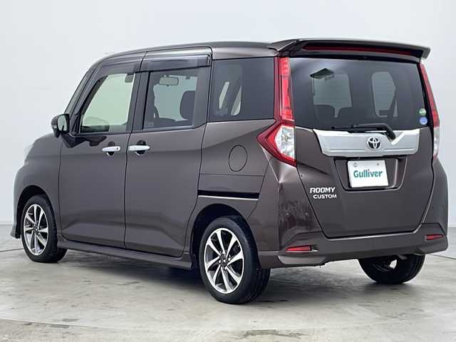 トヨタ ルーミー カスタムG 道央・札幌 2019(平31)年 3.6万km プラムブラウンパールクリスタルシャイン ・純正ナビTV&CD&DVD&BT&HDMI&SD/・寒冷地仕様/・バックカメラ/・PCS/・コーナーセンサー/・クルーズコントロール/・両側パワースライドドア/・DN席シートヒーター/・ビルトインETC/・純正ドライブレコーダー/・純正エンジンスターター/・モデリスタAW/・純正AW付スタッドレスタイヤ積込/・オートマチックハイビーム/・オートライト/・LEDヘッドライト/・スマートキー/・横滑り防止