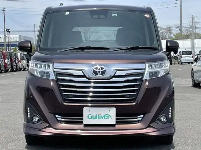 トヨタ ルーミー カスタムG 道央・札幌 2019(平31)年 3.6万km プラムブラウンパールクリスタルシャイン ４WD/寒冷地仕様/純正ディーラーOPナビ/CD/DVD/BT/フルセグ/プリクラッシュセーフティ/横滑り防止装置/クルーズコントロール/レーンキープアシスト/クリアランスソナー/バックカメラ/ビルトインETC/ドライブレコーダー/革巻きステアリング/ステアリングリモコン/プッシュスタート/スマートキー/LEDヘッドライト/オートライト/オートハイビーム/フォグランプ/電動格納ミラー/ウィンカーミラー/純正フロアマット/ドアバイザー/純正エンジンスターター/純正AW付冬タイヤ積込/165/65/R14/2023年/山5mm