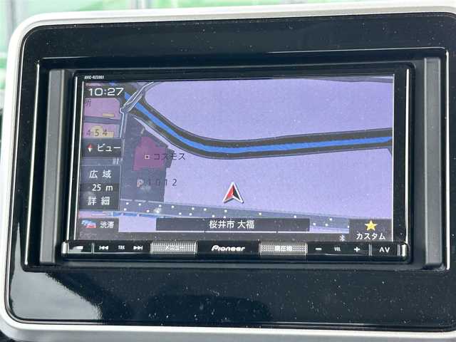 スズキ スペーシア カスタム HYBRID XS 奈良県 2021(令3)年 3.3万km ピュアホワイトパール/ブラック2トーン 社外ナビ　/フルセグ　/ＥＴＣ　/Ｂｌｕｅｔｏｏｔｈ　/両側パワースライドドア　/クルーズコントロール　/コーナーセンサー　/ドライブレコーダー　/シートヒーター　/純正アルミホイール　/ＬＥＤヘッドライト/スペアキー　/衝突被害軽減システム