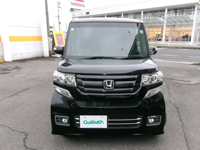 ホンダ Ｎ ＢＯＸ カスタム SSブラックSパッケージ 群馬県 2017(平29)年 12.4万km クリスタルブラックパール ワンオーナー/8インチSDナビ/バックカメラ/両側パワースライドドア/シートヒーター/HID/ETC