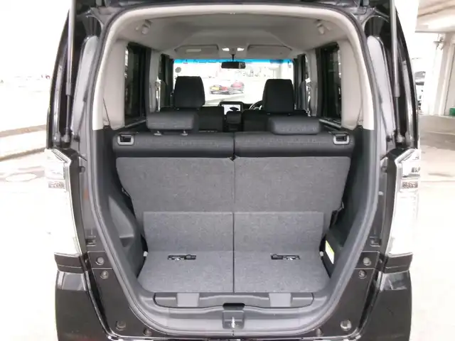 ホンダ Ｎ ＢＯＸ カスタム SSブラックSパッケージ 群馬県 2017(平29)年 12.4万km クリスタルブラックパール ワンオーナー/8インチSDナビ/バックカメラ/両側パワースライドドア/シートヒーター/HID/ETC