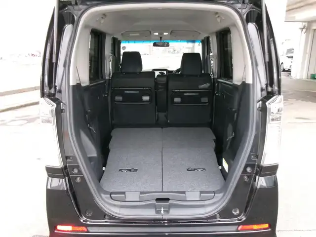 ホンダ Ｎ ＢＯＸ カスタム SSブラックSパッケージ 群馬県 2017(平29)年 12.4万km クリスタルブラックパール ワンオーナー/8インチSDナビ/バックカメラ/両側パワースライドドア/シートヒーター/HID/ETC