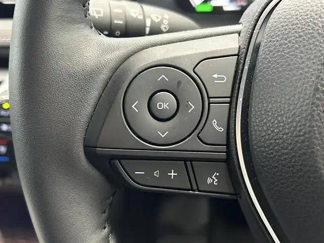 トヨタ ＲＡＶ４ ハイブリッドG 鹿児島県 2024(令6)年 0.7万km アティチュードブラックマイカ ワンオーナー/禁煙車/メーカーOPナビ/全方位カメラ/トヨタセーフティセンス/プリクラッシュセーフティ/レーントレーシングアシスト/レーダークルーズコントロール/オートマチックハイビーム/ロードサインアシスト/純正前方ドライブレコーダー/ビルトインETC2.0/デジタルインナーミラー/ステアリングヒーター/レザーシート/前席パワーシート/前席ベンチレーション/前席シートヒーター/メモリシート/電動パーキングブレーキ/オートホールド/ルーフレール/パワーバックドア/純正ラバーマット/純正アルミホイール/純正ドアバイザー/LEDヘッドライト/前後コーナーセンサー