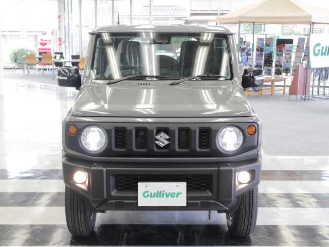 スズキ ジムニー XC 千葉県 2025(令7)年 0.1万km未満 ミディアムグレー ワンオーナー/純正9インチメモリナビ(AVIC-RQS720ZS)/フルセグＴＶ/Ｂｌｕｅｔｏｏｔｈ/AM/FM/CD/DVD/バックカメラ/LEDヘッドライト/フォグランプ/クルーズコントロール/アイドリングストップ/障害物センサー/車線逸脱警報/衝突軽減ブレーキ/前席シートヒーター/スマートキー×2/取説/保証書