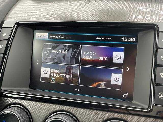 ジャガー Ｆ-ＴＹＰＥ クーペ 埼玉県 2016(平28)年 3.7万km 紺Ｍ 黒ハーフレザーシート/ＭＥＲＩＤＩＡＮ/純正HDDナビ/(USB/CD/DVD)/バックカメラ/オートクルーズコントロール/クリアランスソナー/純正２０インチアルミホイール/電動バックドア/ＨＩＤヘッドランプ