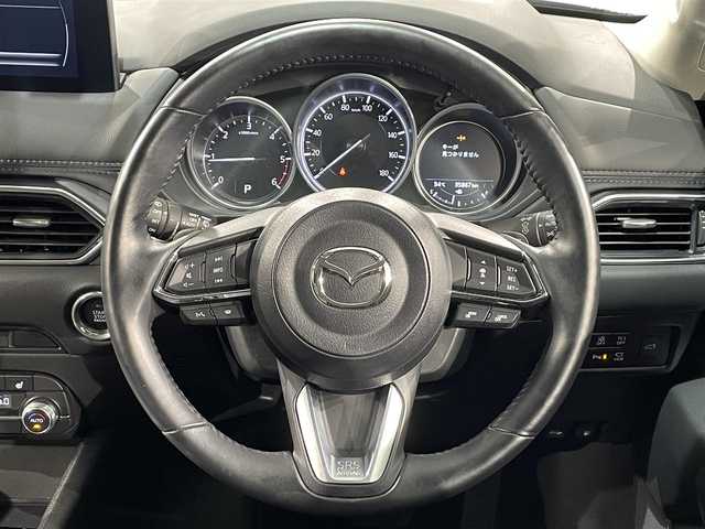 マツダ ＣＸ－５ XD プロアクティブ 愛知県 2022(令4)年 3.6万km ディープクリスタルブルーマイカ 純正１０．２５インチマツダコネクトナビ　/（FM/AM/Bluetooth/スマートフォン連載/USB)/３６０°ビューモニター　/電動バックドア　/シートヒーター　/レーダークルーズコントロール　/衝突軽減ブレーキ/レーンキープアシスト/ＥＴＣ　/パドルシフト　/ヘッドアップディスプレイ　/メモリー機能付パワーシート　/ソナー/LEDヘッドライト/ステアリングヒーター　/プッシュスタート/　　-スマートキー/純正フロアマット