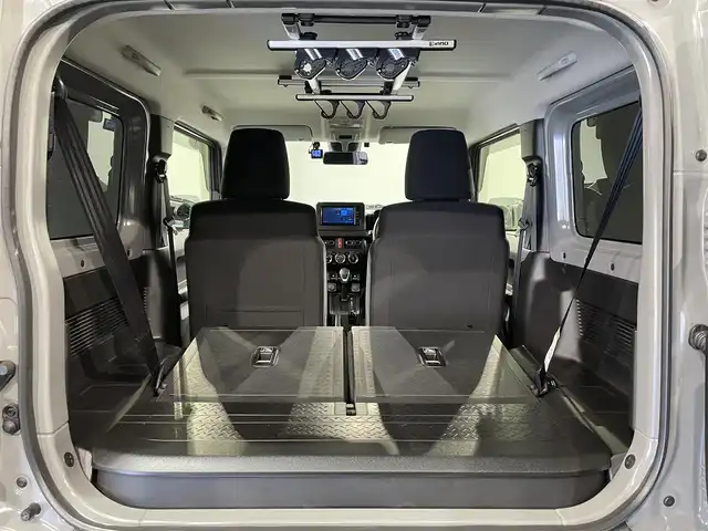 スズキ ジムニー XC 愛知県 2022(令4)年 0.8万km ミディアムグレー ナビ/（Bluetooth/AM/FM/フルセグTV）/衝突軽減ブレーキ/シートヒーター/LEDオートライト/ETC/バックカメラ/純正16インチAW/4WD/シートヒーター/ワンオーナー/クルーズコントロール/ドライブレコーダー/ロッドホルダー/背面タイヤカバー