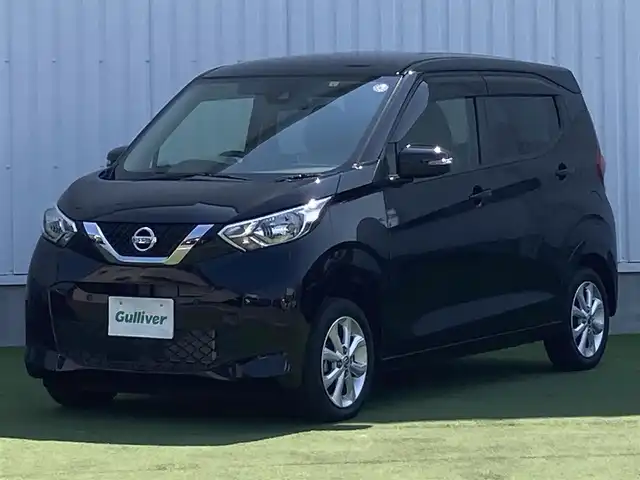 日産 デイズ X 香川県 2023(令5)年 2.5万km ブラック 登録時走行距離：24601km/ディーラーＯＰナビ　/フルセグＴＶ　/全方位カメラ　/ＥＴＣ２．０　/純正ドラレコ　/ステリモ　/純正フロアマット　/オートライト　/純正ＡＷ　/レーンキープ　/横滑り防止　/コーナーセンサー　/プッシュスタート　/スマートキー
