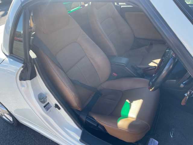 ダイハツ コペン タンレザーエディション 静岡県 2008(平20)年 7万km ホワイトパールマイカ ●社外ナビ/（ワンセグ/CD/DVD）/(NR-MZ03)/●アクティブトップ/●フォグランプ/●ウッドコンビステアリング/●ETC/●運転席＆助手席シートヒーター/●clarionスピーカー/●シガーライター/●純正フロアマット/●純正15インチアルミホイール