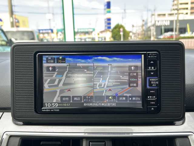 ダイハツ キャスト スタイル X リミテッド SAⅢ 静岡県 2020(令2)年 2.2万km ファイアークォーツレッドM 純正メモリナビ/・CD/・DVD/・フルセグＴＶ/・Bluetooth/・USB/・AM/・FM/主要装備/・衝突軽減/・横滑り防止装置/・レーンキープ/・バックカメラ/・シートヒーターD/N席/・ETC/・ステリモ/・スマートキー/・プッシュスタート/・スペアキー1本/・ハロゲンヘッドライト/・オートライト/・オートハイビーム/・純正フロアマット