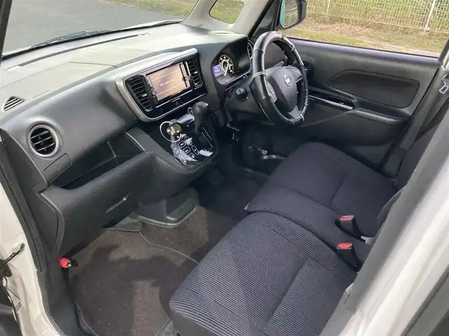 日産 デイズ ルークス ハイウェイスター Xターボ 福岡県 2018(平30)年 8.1万km ホワイトパール 純正ナビ(フルセグTV・CD・DVD・FM・AM・BT)/・MM318D-W/片側パワースライドドア/ETC/プッシュスタート/スマートキー/純正フロアマット/ドアバイザー/衝突軽減ブレーキ/横滑り防止装置/車線逸脱抑止