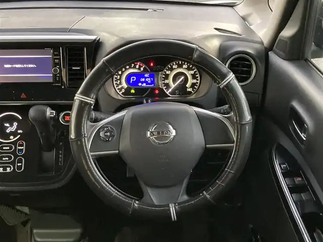 日産 デイズ ルークス ハイウェイスター Xターボ 福岡県 2018(平30)年 8.1万km ホワイトパール 純正ナビ(フルセグTV・CD・DVD・FM・AM・BT)/・MM318D-W/片側パワースライドドア/ETC/プッシュスタート/スマートキー/純正フロアマット/ドアバイザー/衝突軽減ブレーキ/横滑り防止装置/車線逸脱抑止