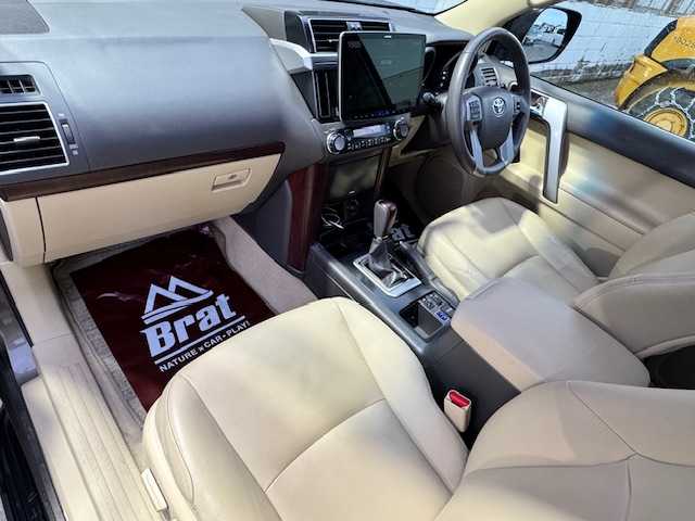 トヨタ ランドクルーザー プラド TX Lパッケージ 道北・旭川 2016(平28)年 8.4万km ブロンズマイカメタリック ALPINE BIGXメカレス/社外エンジンスターター/前席シートヒーター/前席パワーシート/前後ドラレコ/リアモニター TVM-PW900/HDMI接続/AppleCarPlay/クルーズコントロール/ETC/フルセグテレビ/バックカメラ/サンルーフ