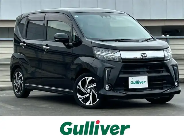 ダイハツ ムーヴ カスタム RS ハイパーLTD SAⅢ 静岡県 2019(平31)年 6万km ブラックマイカメタリック 純正7型ナビ/（FM/AM/CD/DVD/SD/Bluetooth/フルセグTV）/ETC/全周囲カメラ/ドラレコ/オートライト/オートハイビーム/純正フロアマット/ベンチシート/フルフラットシート/コーナーセンサー/純正15AW