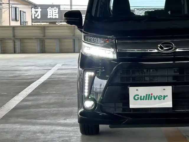 ダイハツ ムーヴ カスタム RS ハイパーLTD SAⅢ 静岡県 2019(平31)年 6万km ブラックマイカメタリック 純正7型ナビ/（FM/AM/CD/DVD/SD/Bluetooth/フルセグTV）/ETC/全周囲カメラ/ドラレコ/オートライト/オートハイビーム/純正フロアマット/ベンチシート/フルフラットシート/コーナーセンサー/純正15AW