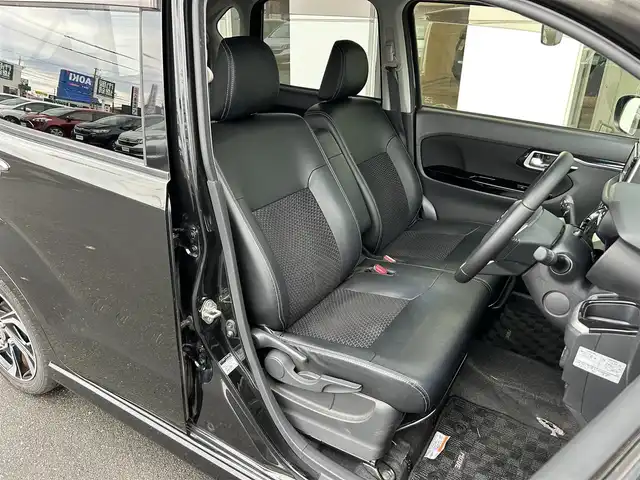 ダイハツ ムーヴ カスタム RS ハイパーLTD SAⅢ 静岡県 2019(平31)年 6万km ブラックマイカメタリック 純正7型ナビ/（FM/AM/CD/DVD/SD/Bluetooth/フルセグTV）/ETC/全周囲カメラ/ドラレコ/オートライト/オートハイビーム/純正フロアマット/ベンチシート/フルフラットシート/コーナーセンサー/純正15AW