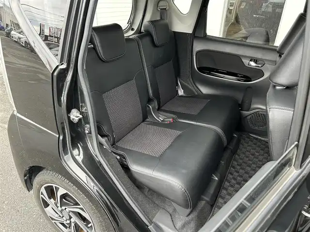 ダイハツ ムーヴ カスタム RS ハイパーLTD SAⅢ 静岡県 2019(平31)年 6万km ブラックマイカメタリック 純正7型ナビ/（FM/AM/CD/DVD/SD/Bluetooth/フルセグTV）/ETC/全周囲カメラ/ドラレコ/オートライト/オートハイビーム/純正フロアマット/ベンチシート/フルフラットシート/コーナーセンサー/純正15AW