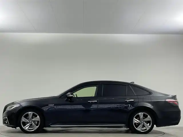 トヨタ クラウン ハイブリッド RS アドバンス 埼玉県 2018(平30)年 8.7万km プレシャスブラックパール 全方位 液晶ミラー HUD BSM 温冷シート ETC 前後ドライブレコーダー メモリー付パワーシート 衝突軽減システム レーダークルーズコントロール レーンキープアシスト アドバンストパーク