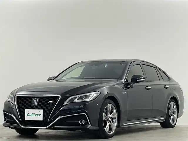 トヨタ クラウン ハイブリッド RS アドバンス 埼玉県 2018(平30)年 8.7万km プレシャスブラックパール 全方位 液晶ミラー HUD BSM 温冷シート ETC 前後ドライブレコーダー メモリー付パワーシート 衝突軽減システム レーダークルーズコントロール レーンキープアシスト アドバンストパーク