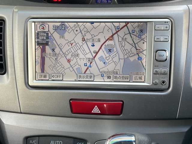 ダイハツ ムーヴ カスタム X 大阪府 2011(平23)年 10.2万km パールホワイトⅢ 純正ナビ/フルセグテレビ/バックカメラ/DVD再生有り/純正アルミホイール/純正フロアマット/プッシュスタート/ETC/ABS/ドアバイザー