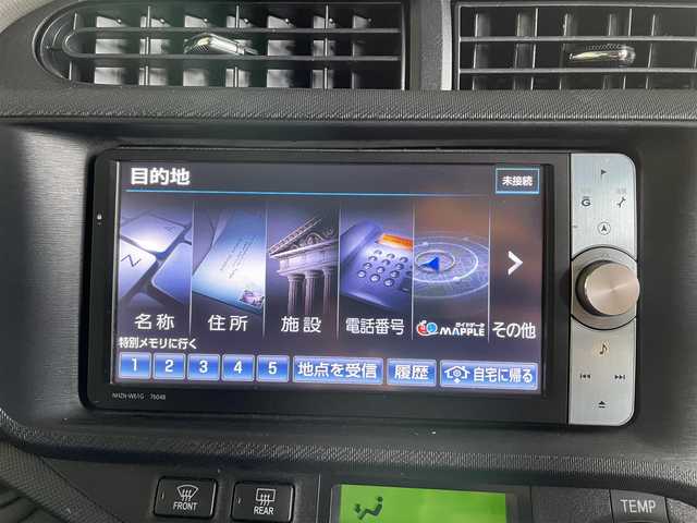 トヨタ アクア G 佐賀県 2012(平24)年 7.4万km ライムホワイトパールクリスタルシャイン 純正7型ナビ/AM/FM/Bluetooth/CD/DVD/フルセグTV/バックカメラ/オートライト/運転席/助手席シートヒーター/ステアリングリモコン/ヘッドライトウォッシャー/ナノイーエアコン/スマートキー/スペアキー/プッシュスタート/ハロゲンヘッドライト/ETC/ダブル+サイドエアバッグ