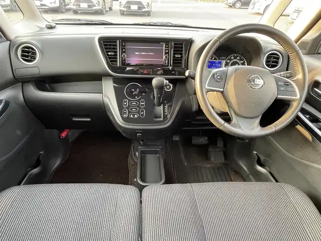 日産 デイズ ルークス ハイウェイスター Gターボ 岡山県 2019(平31)年 7.7万km ブラック 純正メモリナビ/フルセグTV/CD/SD/BT/アラウンドビューモニター/両側パワースライドドア/インテリジェントエマージェンシーブレーキ/踏み間違え防止アシスト/車線逸脱警報/LEDオートヘッドライト/ハイビームアシスト/純正15インチW/ETC/プッシュスタート/ドライブレコーダー
