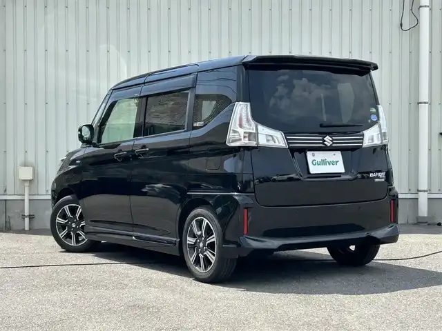 スズキ ソリオ バンディット HV MV 山形県 2020(令2)年 5.4万km スーパーブラックパール 衝突被害軽減システム/SDナビ/　　【CD　DVD　BT　フルセグ】/アラウンドビューモニター/パワースライドドア/クルーズコントロール/LEDオートライト/シートヒーター/純正15インチアルミホイール/ステアリングスイッチ/アイドリングストップ/レーンアシスト/パーキングアシスト/電動格納ウィンカーミラー/スマートキー×２/ETC