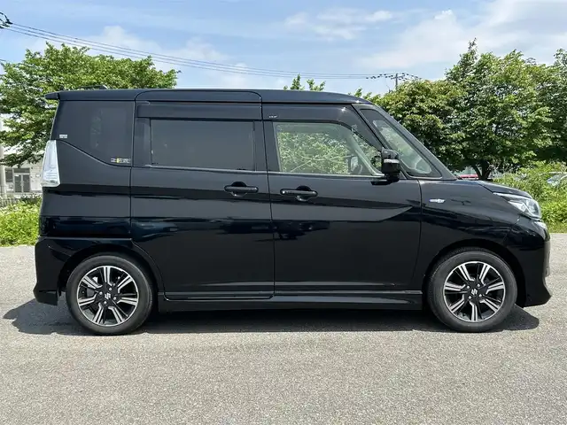 スズキ ソリオ バンディット HV MV 山形県 2020(令2)年 5.4万km スーパーブラックパール 衝突被害軽減システム/SDナビ/　　【CD　DVD　BT　フルセグ】/アラウンドビューモニター/パワースライドドア/クルーズコントロール/LEDオートライト/シートヒーター/純正15インチアルミホイール/ステアリングスイッチ/アイドリングストップ/レーンアシスト/パーキングアシスト/電動格納ウィンカーミラー/スマートキー×２/ETC