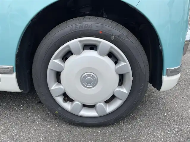ダイハツ ムーヴ キャンバス X メイクアップ リミテッド SAⅢ 群馬県 2019(令1)年 4.1万km パールホワイトⅢ/ファインミントメタリック 2トーン 注：返品サービス対象車両　MD落札待ち/純正ディーラーSDナビ（Bluetooth/CD/DVD/iPod）/車外全方位カメラ/フルセグTV/社外ETC/両側パワースライドドア/前方社外ドライブレコーダー/USB入力端子/ABS/横滑り防止装置/後方コーナーセンサー/レーンキープアシスト/オートマチックハイビーム/Wエアバッグ/プッシュスタート/スマートキー/フォグライト/ドアバイザー/保証書/取扱説明書