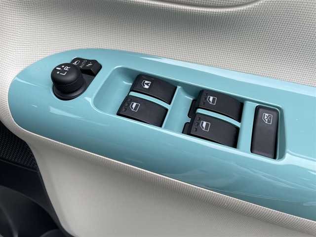 ダイハツ ムーヴ キャンバス X メイクアップ リミテッド SAⅢ 群馬県 2019(令1)年 4.1万km パールホワイトⅢ/ファインミントメタリック 2トーン 純正ディーラーSDナビ（Bluetooth/CD/DVD/iPod）/車外全方位カメラ/フルセグTV/社外ETC/両側パワースライドドア/前方社外ドライブレコーダー/USB入力端子/ABS/横滑り防止装置/後方コーナーセンサー/レーンキープアシスト/オートマチックハイビーム/Wエアバッグ/プッシュスタート/スマートキー/フォグライト/ドアバイザー/保証書/取扱説明書