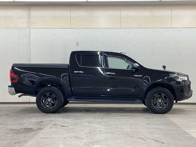 トヨタ ハイラックス Z 道央・札幌 2021(令3)年 5.3万km アティチュードブラックマイカ /4WD//純正SDナビ/（AM/FM/CD/DVD/Bluetooth/フルセグ/ラジオ）//プリクラッシュセーフティ//横滑り防止装置//レーダークルーズコントロール//ダウンヒルアシストコントロール//レーンキープアシスト//クリアランスソナー//ロードサインアシスト//バックカメラ//ドライブレコーダー//ビルトインETC//センターデフロック//アイドリングストップ//ステアリングリモコン//MTモード付AT//プッシュスタート//スマートキー//LEDヘッドライト//オートライト//オートエアコン//フォグランプ//電動格納ミラー//ウィンカーミラー//フロアマット//ドアバイザー//スペアキー