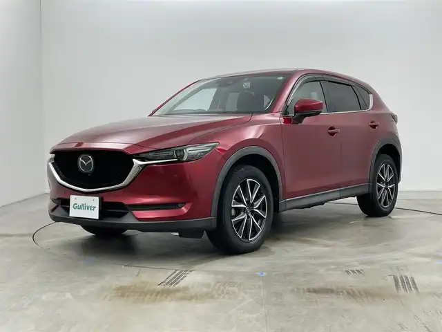 マツダ ＣＸ－５ XD プロアクティブ 岡山県 2018(平30)年 4.2万km ソウルレッドクリスタルM アルパインフリップダウンモニター/パワーバックドア/ドライビングポジションサポートパッケージ/　・運転席10wayパワーシート＆シートメモリー/　・運転席、助手席シートヒーター/　・ステアリングヒーター/360°ビュー・モニター/純正SDナビ/【Bluetooth/フルセグTV/CD/DVD/USB】/レーダークルーズコントロール/オートハイビーム/LEDヘッドライト/ETC/ブラインドスポットモニター/衝突軽減ブレーキシステム/ドライブレコーダー（前後）/純正フロアマット/オートブレーキホールド/スマートキー×2/新車保証書/取扱説明書