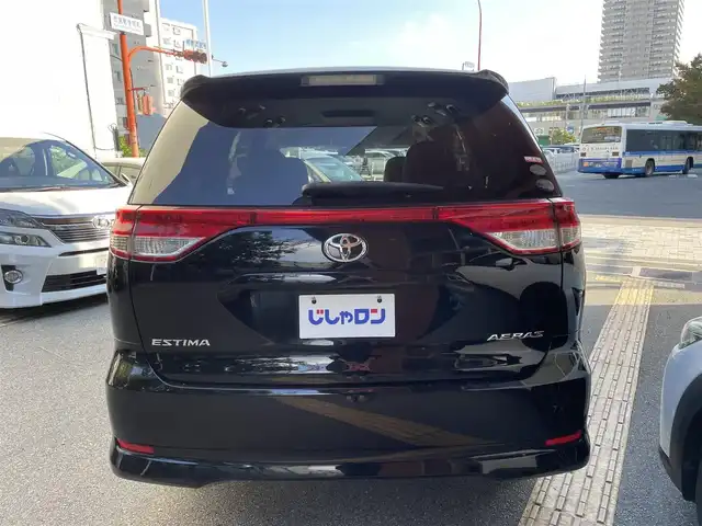 トヨタ エスティマ アエラス 兵庫県 2011(平23)年 9万km ブラック (株)IDOMが運営する【じしゃロン西宮店】の自社ローン専用車両になります。こちらは現金またはオートローンご利用時の価格です。自社ローンご希望の方は別途その旨お申付け下さい/＊ETC/＊バックカメラ/＊パワステ/＊パワーウィンドウ/＊クルーズコントロールあり/＊フルセグ/＊片側パワスラ/＊オートライト