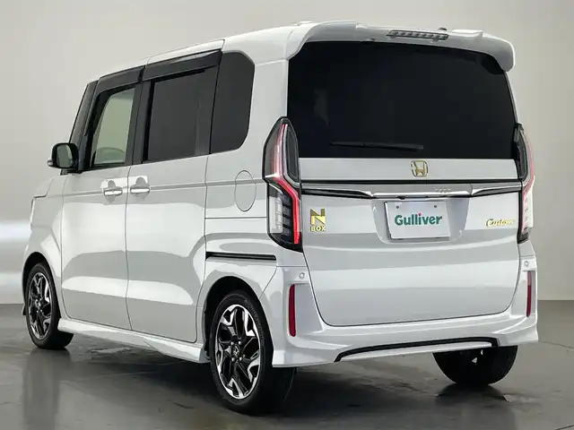 ホンダ Ｎ ＢＯＸ カスタム G EX ターボ ホンダセンシング 愛知県 2019(令1)年 6.4万km プラチナホワイトパール 純正８型ナビ　バックカメラ　禁煙車　ホンダセンシング　ハーフレザー　純正ドラレコ　スーパースライドシート　衝突軽減　追従クルコン　ハンドル支援　ＥＴＣ　誤発進抑制　ＬＥＤオートライト　ナノイーエアコン