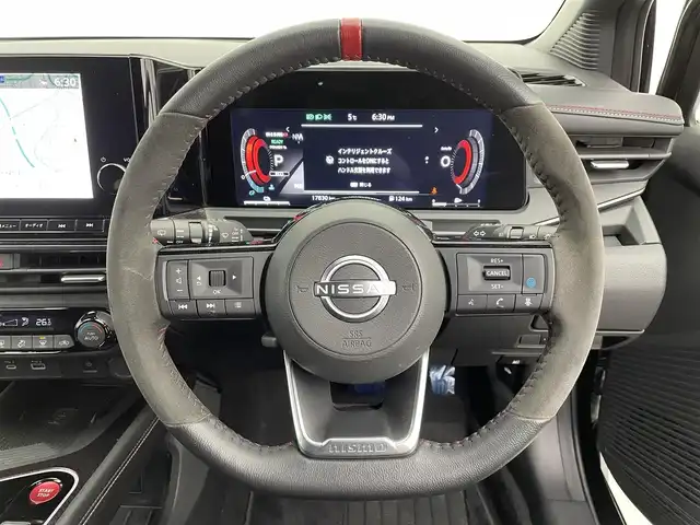 日産 オーラ ニスモ 宮城県 2022(令4)年 1.8万km スーパーブラック メーカーナビ/プロパイロット/インテリジェントルームミラー/全周囲カメラ/リアフォグランプ/フルセグTV/HDMI入力端子/ETC2.0/前後ドライブレコーダー/TVキャンセラー/ワイヤレス充電/専用ハーフレザーシート/17インチAW/禁煙