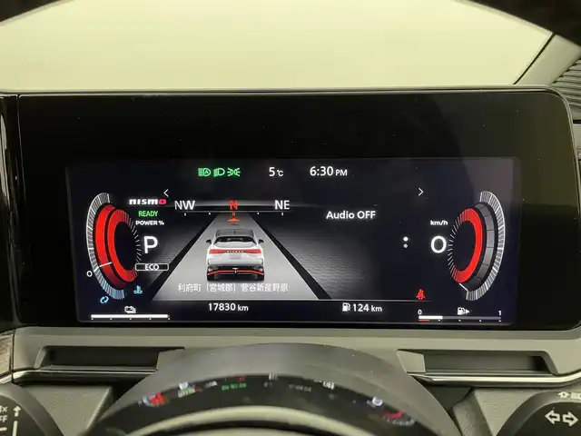 日産 オーラ ニスモ 宮城県 2022(令4)年 1.8万km スーパーブラック メーカーナビ/プロパイロット/インテリジェントルームミラー/全周囲カメラ/リアフォグランプ/フルセグTV/HDMI入力端子/ETC2.0/前後ドライブレコーダー/TVキャンセラー/ワイヤレス充電/専用ハーフレザーシート/17インチAW/禁煙