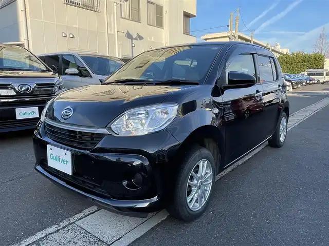 ダイハツ ブーン X Lパッケージ SAⅢ 島根県 2021(令3)年 4.3万km ブラックマイカメタリック 純正ディスプレイオーディオ　/ＤＶＤ再生　/Ｂｌｕｅｔｏｏｔｈ接続　/ＥＴＣ　/バックカメラ　/前後コーナーセンサー　/衝突回避支援ブレーキ機能　/オートハイビーム／ライト　/純正ＬＥＤヘッドライト　/純正フロアマット　/社外１４インチアルミホイール/サマータイヤ積み込み/・165/65/R14/・溝4ミリ