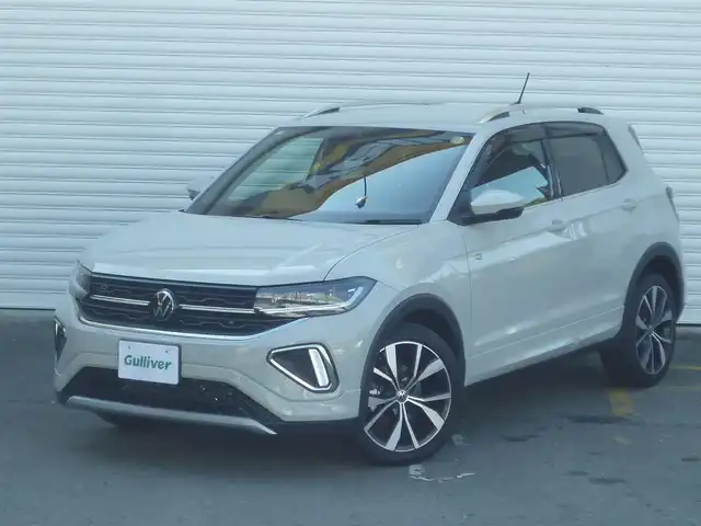 フォルクスワーゲン ＶＷ Ｔ－クロス TSI Rライン 和歌山県 2025(令7)年 0.1万km グレー ワンオーナー/走行距離1079Km/純正ディスプレイオーディオ/  BT/USB/FM/AM/Andoroid Auto/Apple CarPlay/Travel Assist/プリクラッシュブレーキ/アダプティブクルーズコントロール/レーンキープアシストシステム/パークディスタンスコントロール/コーナーセンサー/純正18インチアルミホイール/純正LEDヘッドライト/純正ETC2.0/バックカメラ/社外ドライブレコーダー/スマートキー/プッシュスタート/スペアキーX1/保証書/取扱説明書