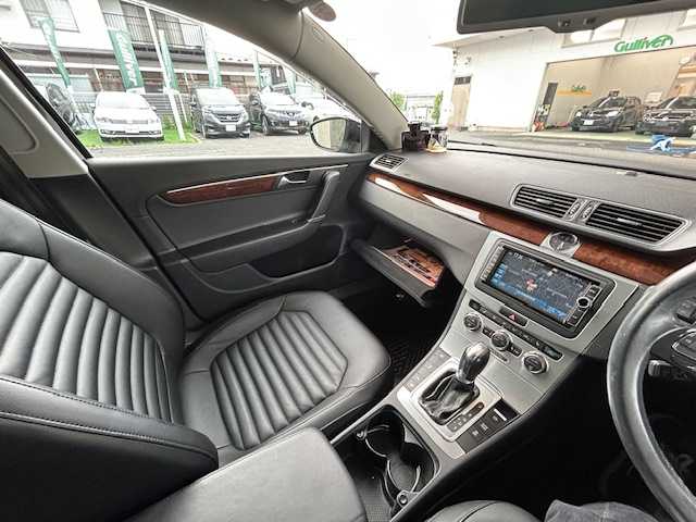 フォルクスワーゲン パサート TSI ハイライン BM 宮城県 2014(平26)年 11.5万km ディープブラックパールエフェクト フルセグテレビ/純正メモリナビ/パワーシート　D席N席/夏純正アルミ17インチ/冬純正アルミ16インチ/純正フロアマット/ヒートシーター/パーキングアシスト/コーナーセンサー/アイドリングストップ/レザーシート
