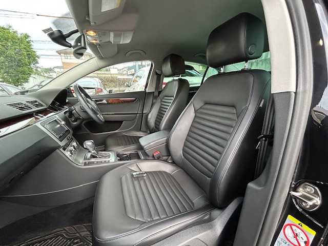 フォルクスワーゲン パサート TSI ハイライン BM 宮城県 2014(平26)年 11.5万km ディープブラックパールエフェクト フルセグテレビ/純正メモリナビ/パワーシート　D席N席/夏純正アルミ17インチ/冬純正アルミ16インチ/純正フロアマット/ヒートシーター/パーキングアシスト/コーナーセンサー/アイドリングストップ/レザーシート