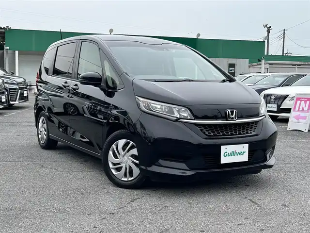 ホンダ フリード G ホンダセンシング 千葉県 2020(令2)年 5万km クリスタルブラックパール ホンダセンシング/・衝突軽減ブレーキ/・レーンキープアシスト/・アダプティブクルーズコントロール/純正9インチSDナビ【VXM-207VFNi】/・CD/DVD/MSV/Bluetooth/フルセグTV/バックカメラ/純正フリップダウンモニター【VM-155N】/両後パワースライドドア/前席シートヒーター/スマートキー/ビルトインETC/コーナーセンサー/純正LEDヘッドライト/木目調パネル