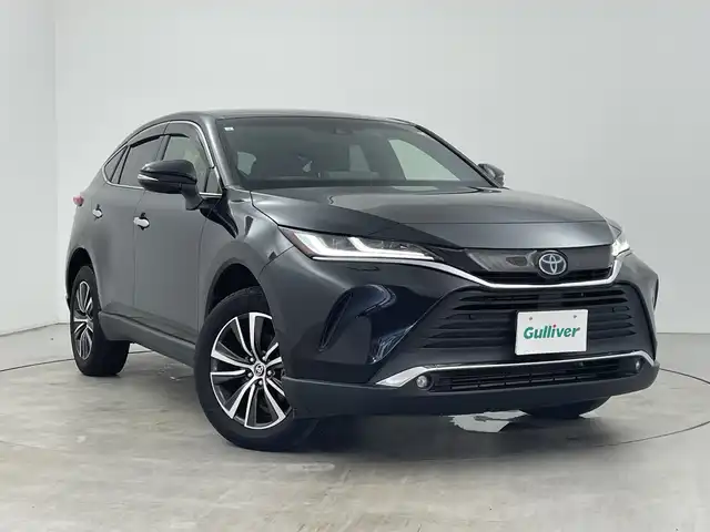 トヨタ ハリアー ハイブリッド G 三重県 2021(令3)年 5.2万km プレシャスブラックパール /禁煙車//純正ディスプレイオーディオ//AM/FM/USB/AUX/AndroidAuto/AppleCarPray//バックモニター//デジタルインナーミラー//パワーバックドア//ブラインドスポットモニター//オートライト//オートハイビーム//レーダークルーズコントロール//ハーフレザーシート//電動パーキング//LEDヘッドライト//前後ドライブレコーダー//純正18インチAW