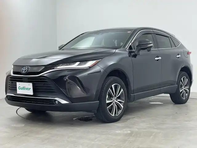 トヨタ ハリアー ハイブリッド G 三重県 2021(令3)年 5.2万km プレシャスブラックパール /禁煙車//純正ディスプレイオーディオ//AM/FM/USB/AUX/AndroidAuto/AppleCarPray//バックモニター//デジタルインナーミラー//パワーバックドア//ブラインドスポットモニター//オートライト//オートハイビーム//レーダークルーズコントロール//ハーフレザーシート//電動パーキング//LEDヘッドライト//前後ドライブレコーダー//純正18インチAW