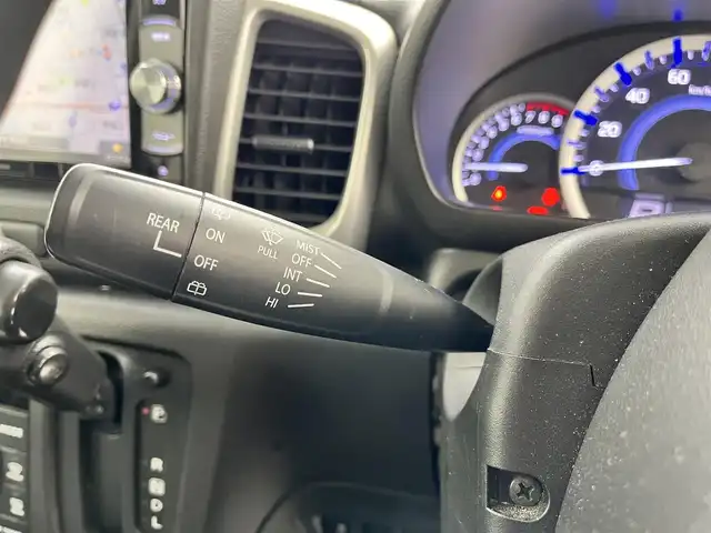 スズキ スペーシア G 滋賀県 2017(平29)年 4.8万km クリスタルホワイトP 社外ナビ/CD/DVD/USB/Bluetooth/ワンセグテレビ/デュアルカメラブレーキサポート/運転席シートヒーター /両側スライドドア/プッシュスタート /スマートキー