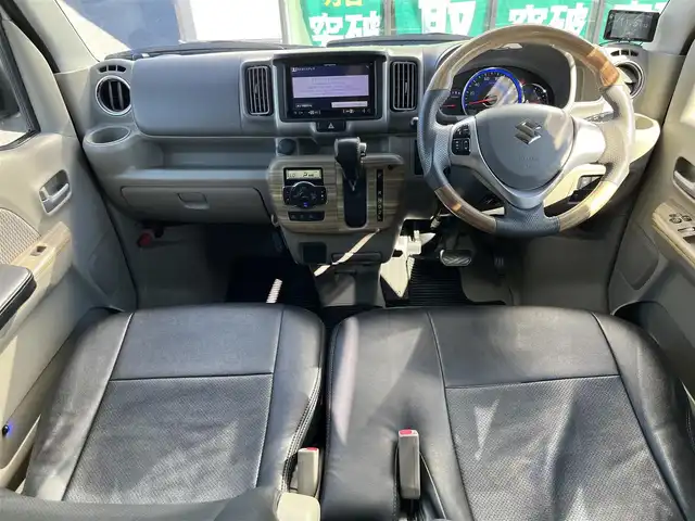 スズキ エブリィ ワゴン PZターボ スペシャル 奈良県 2019(平31)年 6.4万km パールホワイト ｃａｒｒｏｚｚｅｒｉａ７インチナビ（AVIC-RZ99）/（フルセグ／ＢＴ／ＣＤ／ＤＶＤ）/バックカメラ/衝突軽減システム/両側パワースライドドア/オートステップ/レザー調シートカバー/オートライト/電動格納ミラー/ステアリングスイッチ/前後ドライブレコーダー（DRV-630）/ＥＴＣ/G-SPEED14インチAW/保証書/取り扱い説明書/スペアキーX1